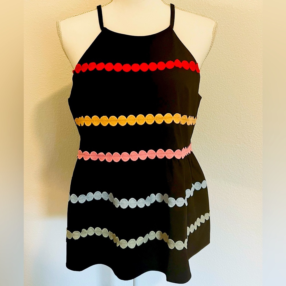 Vici Peplum Strappy Top 💖
